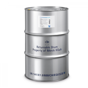 MERCK 104379 n-Heptane for analysis EMSURE® Reag. Ph Eur. CAS 142-82-5, EC Number 205-563-8, chemical formula CH₃(CH₂)₅CH₃. 190 L